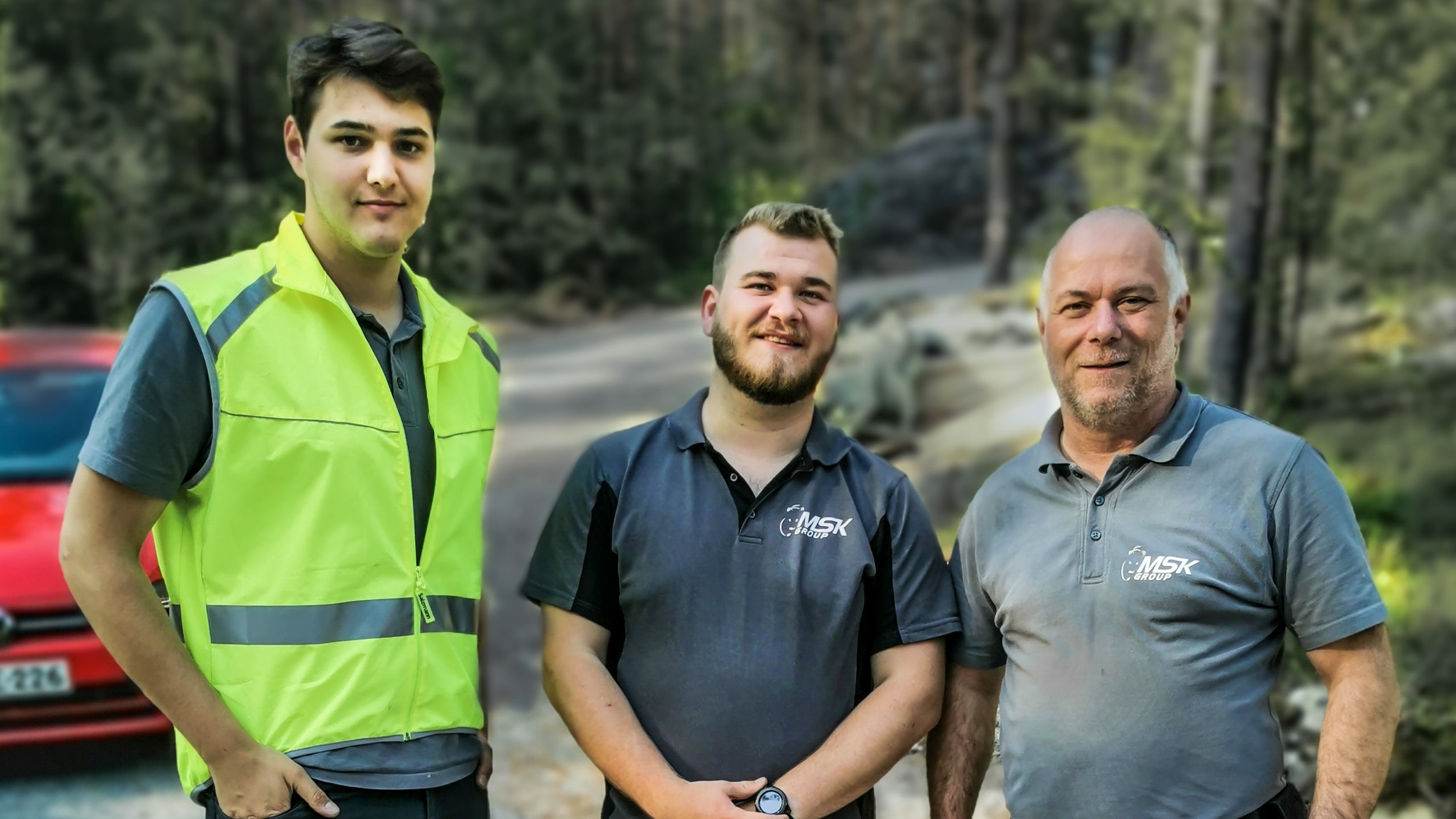 Montageteam in Finnland